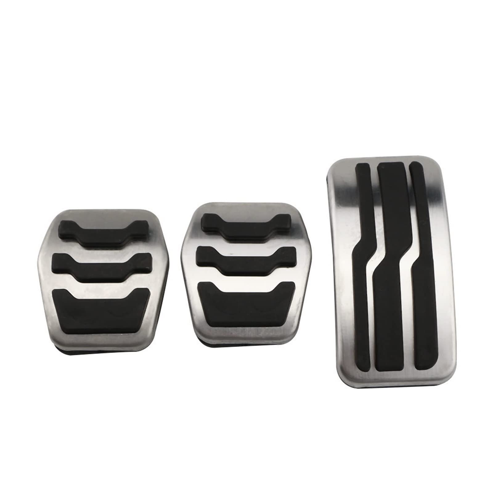 Pedalabdeckung Für Ford Für Focus 2 3 4 MK2 MK3 MK4 RS ST 2005-2021 Für Kuga Für Escape 2009-2021 Edelstahl Auto Pedal Pads Pedale Abdeckung Auto Pedalauflagen (Größe : 3Pcs manual transmission) von YANGZHUOBAI