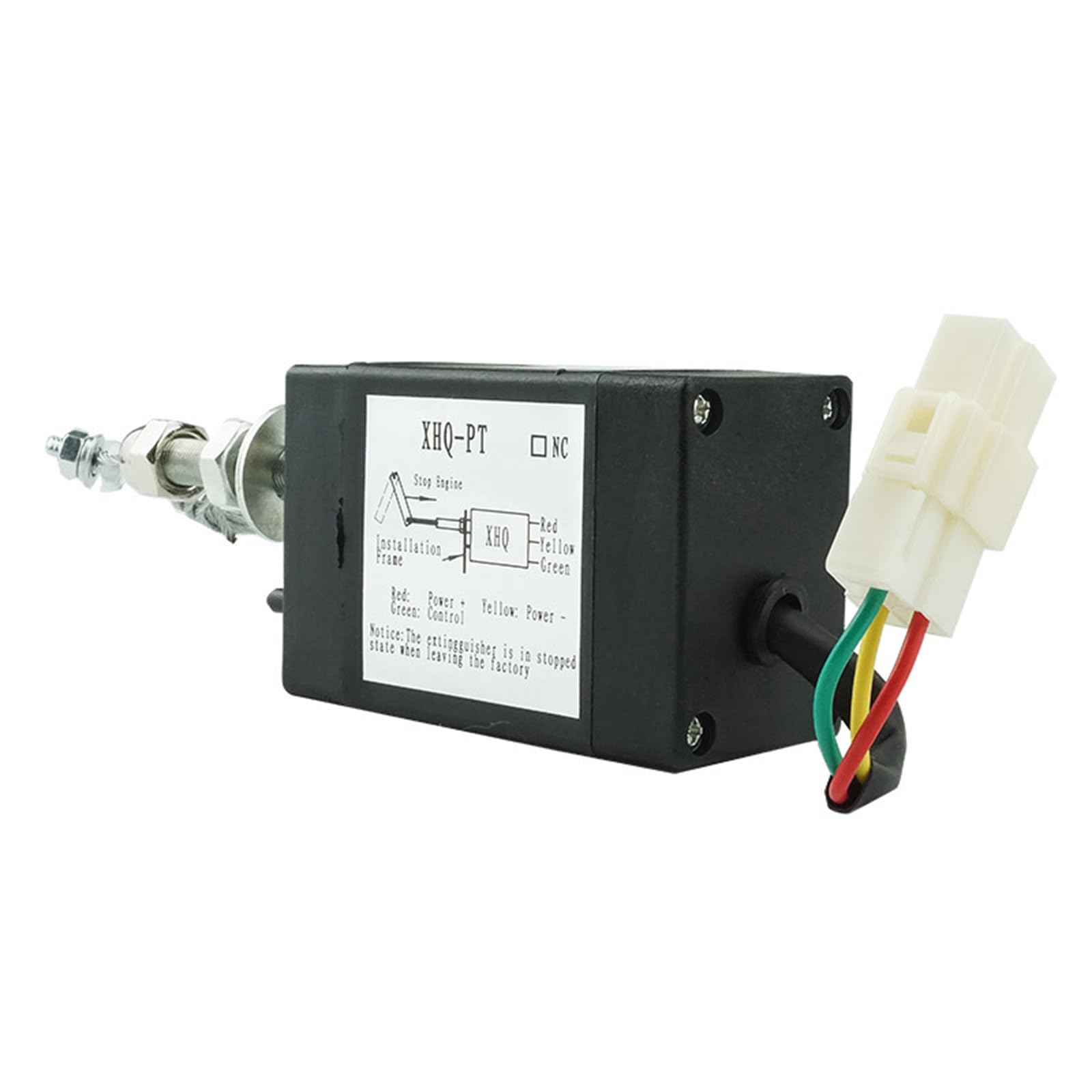 YAOGUI Hocheffizienz 12 V/24 V Elektrometermagnetventile Für Motorsteuermotor Notfälle Anhalten von YAOGUI