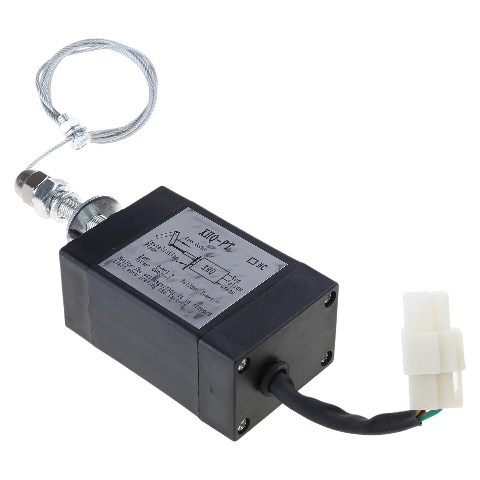 YAOGUI Hocheffizienz 12 V/24 V Elektrometermagnetventile Für Motorsteuermotor Notfälle Anhalten von YAOGUI