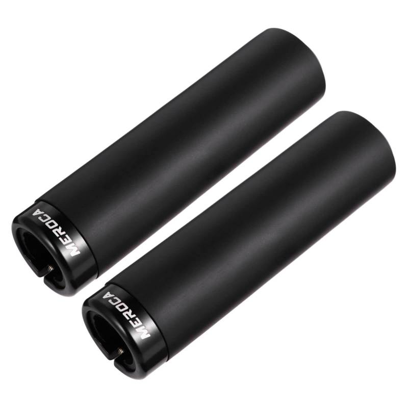 YARNOW 1 Paar Silikon Griff abdeckung Griffe montieren Apollo-Teile Pedale Griffverstärker bike grips bike handlebar grips Lenkergriff aus Silikon Silikongriff Berggriff Hartplastik Black von YARNOW