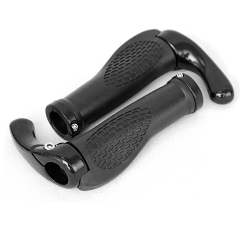 YARNOW Ergonomische Lenkergriffe Für Mountainbike Anti Rutsch Design Schwarz Aus Hochwertigem Oxhorn Material Ideal Für Rennrad Und Trekkingrad Ein Paar von YARNOW