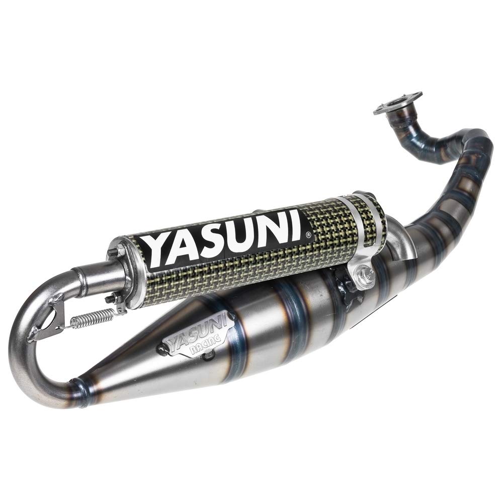 Auspuff YASUNI Carrera 16/07 Carbon/Aramid - YAMAHA Neos 50 (ab Bj. 07/2007) Typ:SA15 oder 5AD von YASUNI