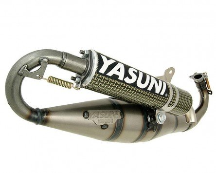 Auspuff YASUNI Carrera 16 Carbon/Aramid - GILERA Typhoon-X 50 von YASUNI