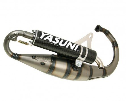 Auspuff YASUNI Scooter R Carbon - APRILIA Amico 50 GL Typ:GC oder HV von YASUNI