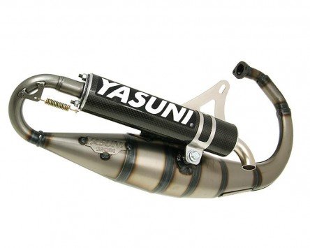 Auspuff YASUNI Scooter R Carbon - ITALJET Pista 2 50 von YASUNI