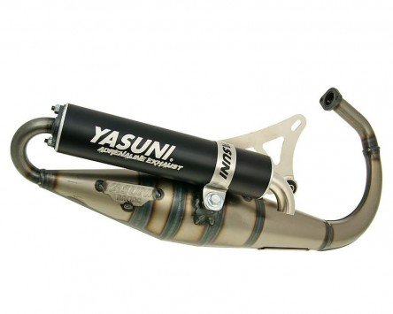 Auspuff YASUNI Scooter Z Schwarz - MBK Booster 50 von YASUNI