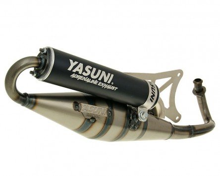 Auspuff YASUNI Scooter Z schwarz - DERBI GP 1 Open 50 von YASUNI