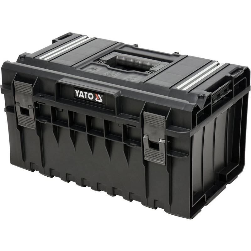 Werkzeugkiste Werkzeug-Box Werkzeugkoffer Werkzeugkasten Baustellen Kiste Leer Transport-Koffer von YATO