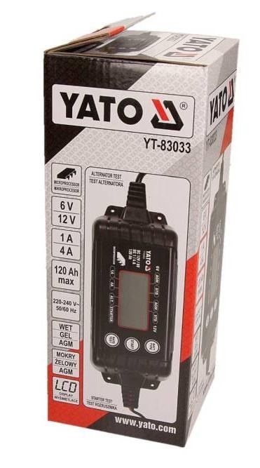 YATO Batterieladegerät YT-83033 von YATO