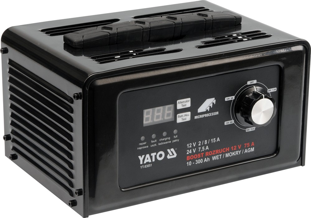 YATO Batterieladegerät YT-83051 von YATO