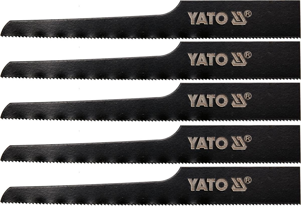 YATO Sägeblattsatz Stichsäge YT-09958 Schnellarbeitsstahl Blisterpack von YATO