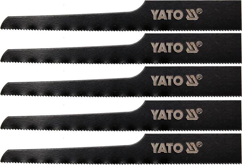 YATO Sägeblattsatz Stichsäge YT-09958 Schnellarbeitsstahl Blisterpack von YATO