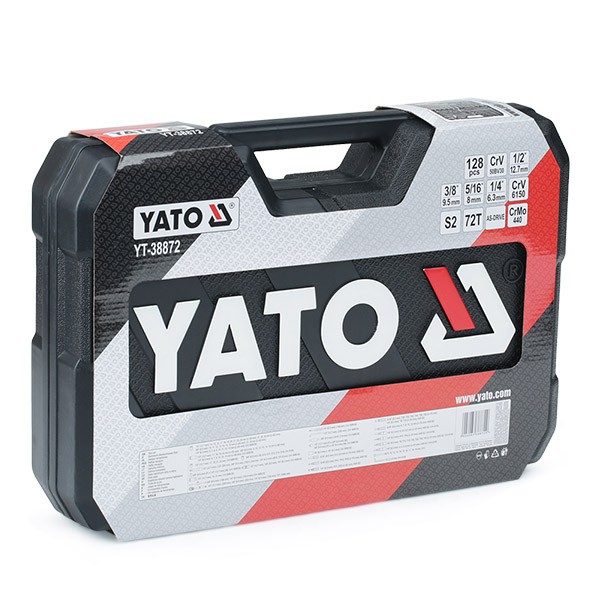 YATO Werkzeugset YT-38872 Werkzeugsatz,Steckschlüsselsatz,Werkzeug Set,Werkzeug Kit von YATO