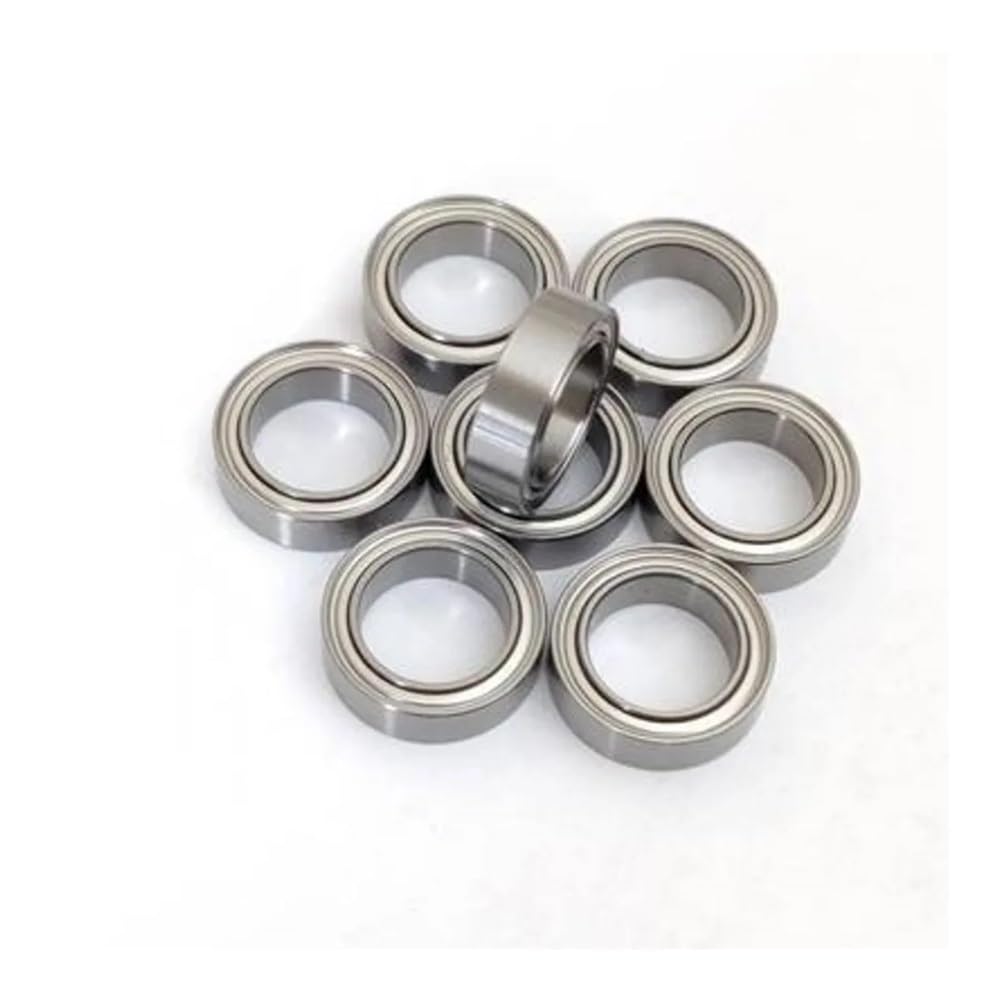 Rillenkugel unidirektional Rillenkugellager unidir 10 Stück geschirmte Lagerkugeln aus Metall(Mr72 2x7x3mm) von YBAAKZIIR