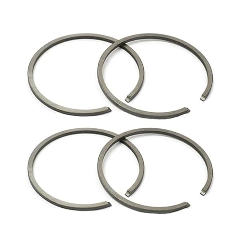 Zylinder Kolbenring ， 4 Stück 34 mm Kolbenring kompatibel mit Stihl FS45 FS75 FS80 FS85 Bohrung ersetzt #4137 034 3000 Werkzeugzubehör von YBAAKZIIR