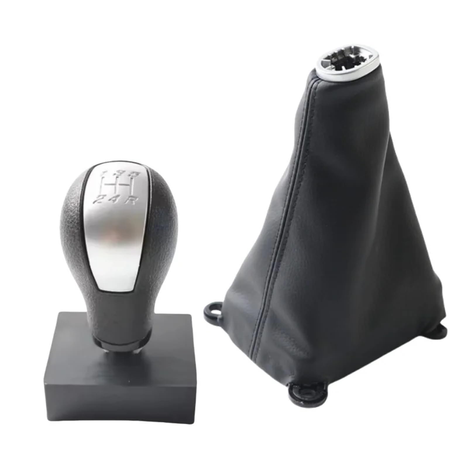 Auto Schaltknauf Für Civic 2012 2013 2014 2015 5/6 Geschwindigkeit Schaltknauf Hebel Shifter Kragen Gamasche Boot Abdeckung Autos Styling Zubehör(B0569-K0473) von YBCVEPQ