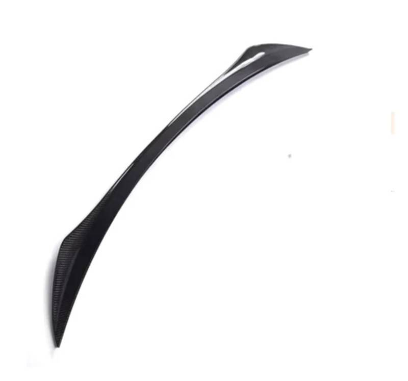 Auto Spoiler Wing Für Benz W167 GLE450 GLE63 GLE53 Coupe AMG 2020-2024 Geschmiedete Carbon Faser Auto Hinten Flügel Stamm Lip Spoiler(XL125V Black) von YBCVEPQ