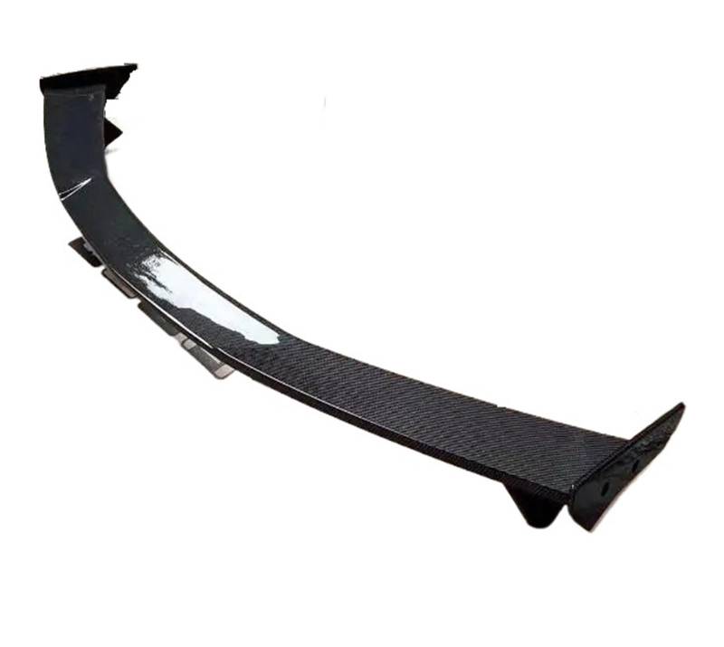 Auto Spoiler Wing Für Chevrolet Corvette C8 2020 2021 2022 2023 2024 FRP/Geschmiedete Carbon Faser Auto Hinten Flügel Stamm Lip Spoiler(Carbon) von YBCVEPQ