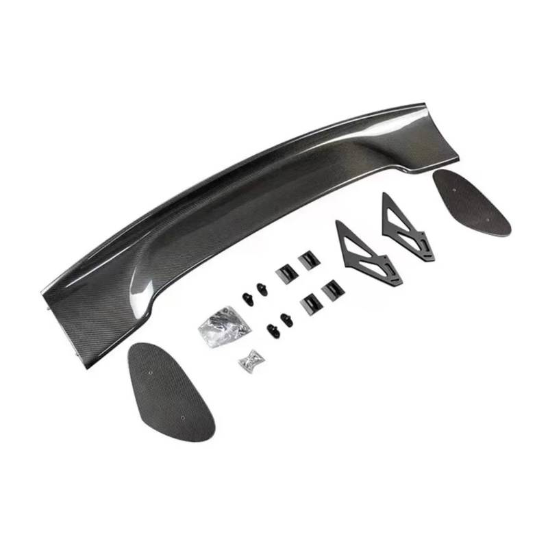 Auto Spoiler Wing Für HYUDNAI Rohens Coupe 2009-2013 Carbon Tail Flügel Modifizierte Heckspoiler Stamm Flügel Körper Kit Auto Zubehör von YBCVEPQ