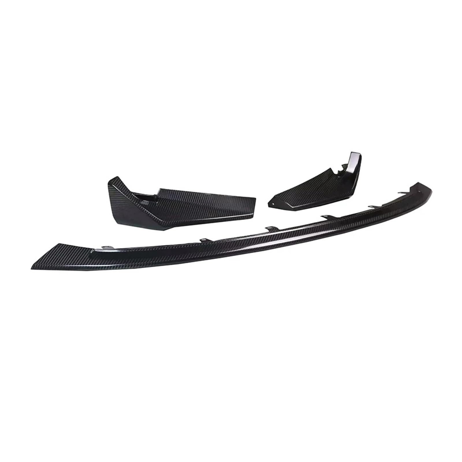 Auto Spoiler Wing Für M3 G80 M4 G82 G83 CSL Stil Carbon Faser Auto Vorderen Stoßfänger Umsteller Spoiler Diffusor Vorne(FRP Matte Black) von YBCVEPQ