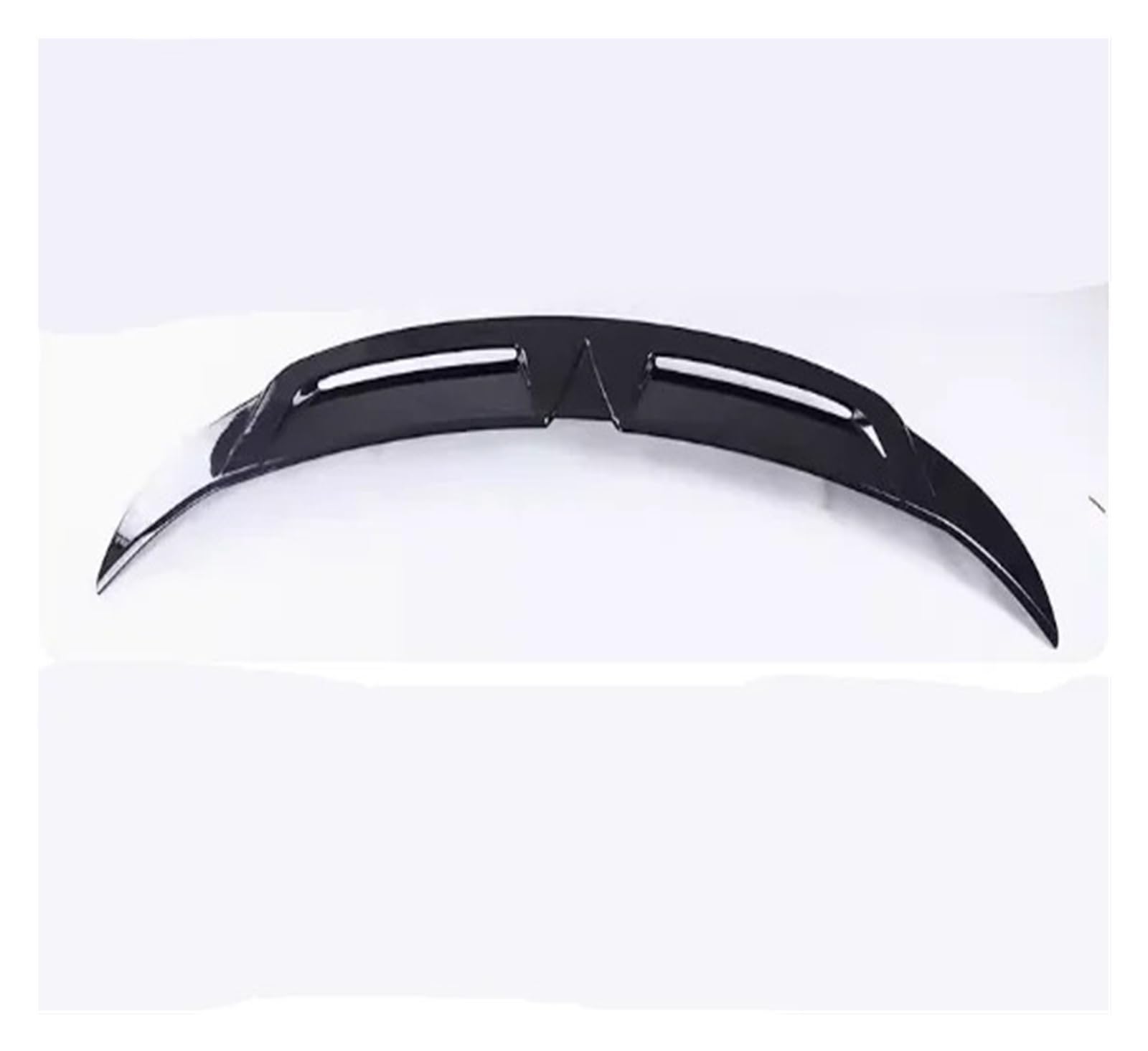 Auto Spoiler Wing Für Tesla Modell Y 2020 2021 2022 2023 Glanz Schwarz/Geschmiedete Carbon Faser Auto Hinten Flügel Stamm Lip Spoiler(Gloss Black) von YBCVEPQ