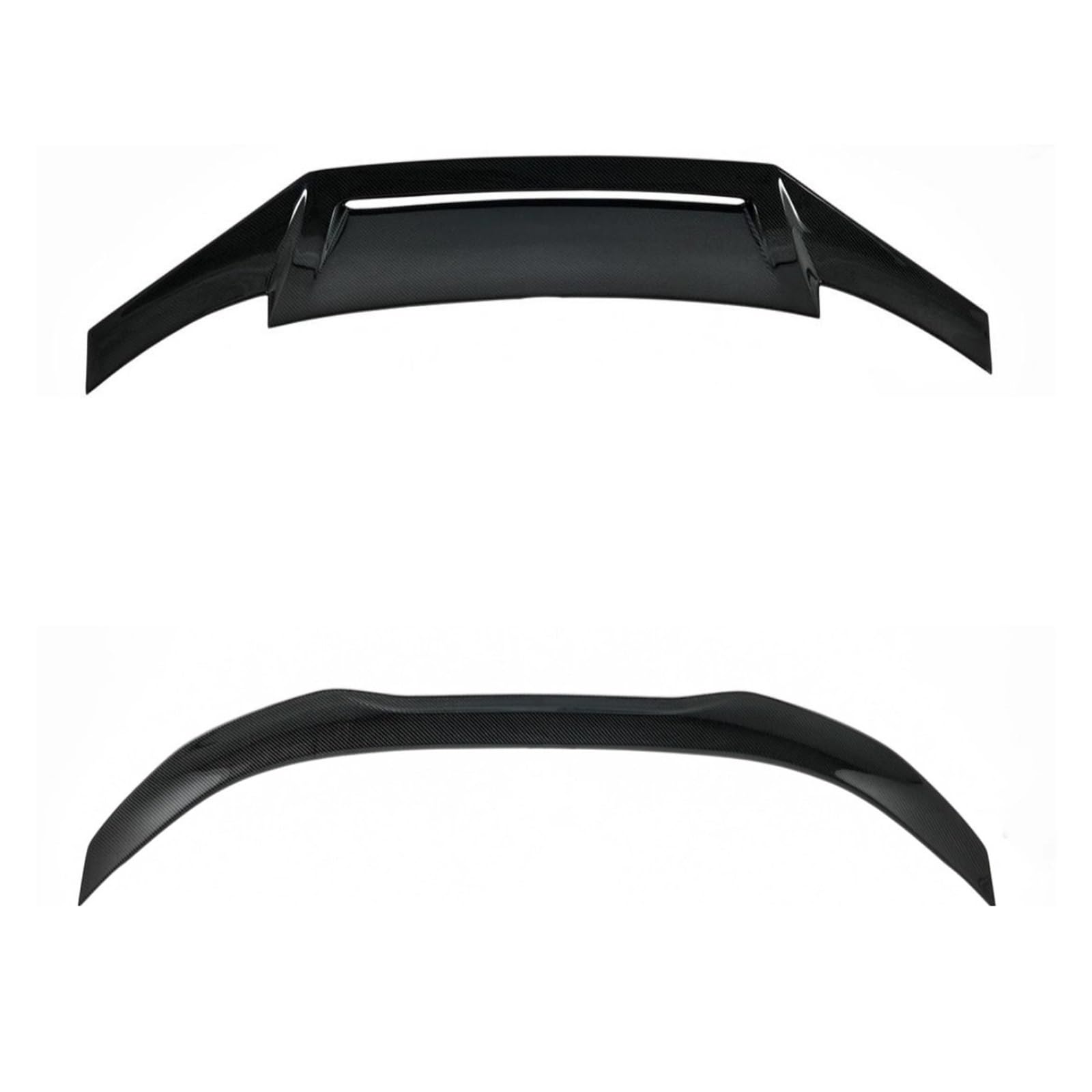 Auto Spoiler Wing Für ZEEKR 001 2021-2025 Carbon Tail Flügel Modifizierte Heckspoiler Körper Kit Auto Zubehör(Style 2) von YBCVEPQ