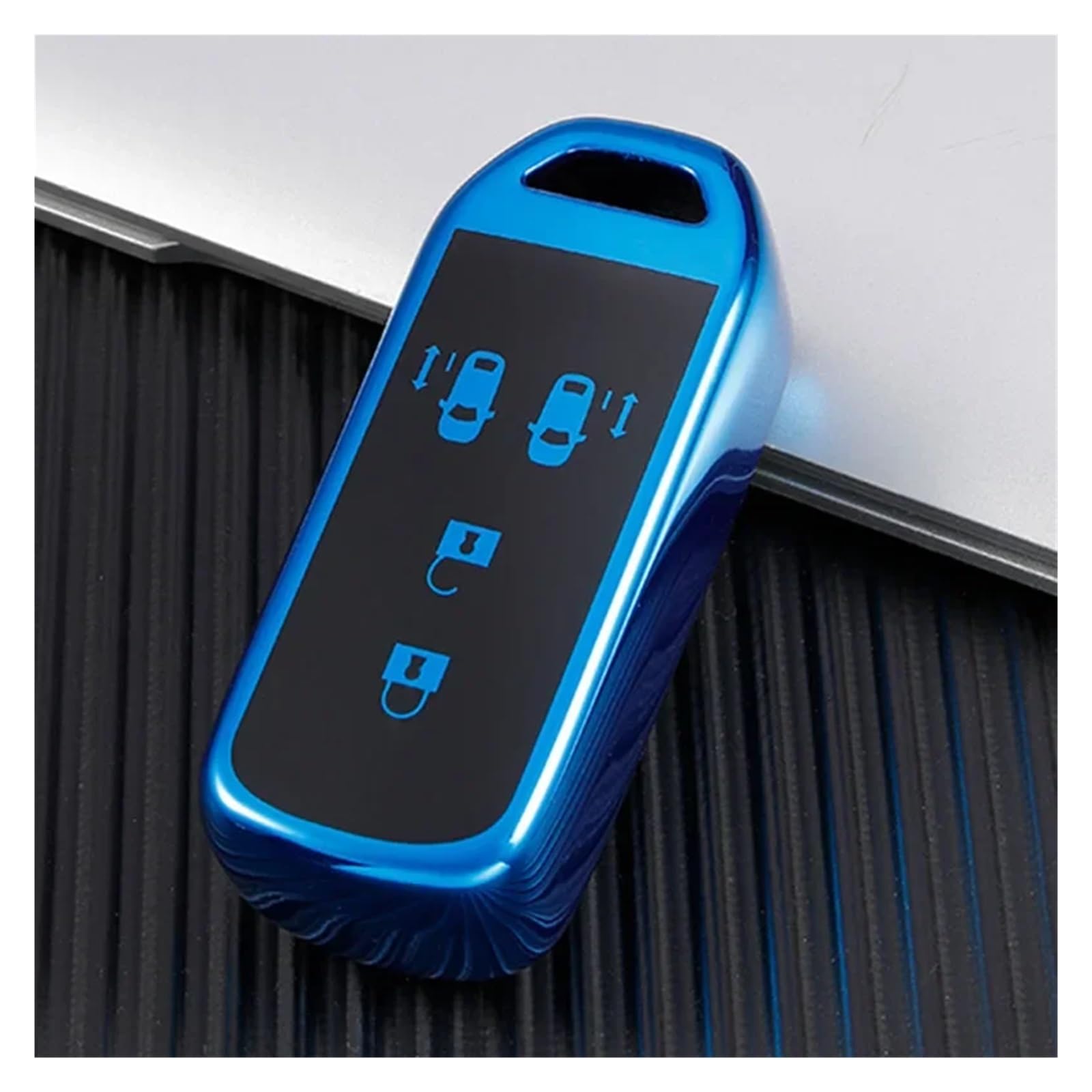 Autoschlüssel Gehäuse Für Nbox Custom JF3 / JF4 N-BOX JF1 / JF2 N-BOX+ Plus N Wagon N-One Auto Fernbedienung schlüssel Fall Abdeckung Shell Fob Zubehör(Blue) von YBCVEPQ