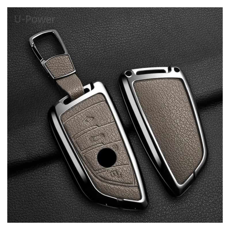 Autoschlüssel Gehäuse Für X1 X3 X5 X6 X7 1 3 5 6 7 Serie G20 G30 G11 F15 F16 G01 G02 F48 Legierung Stil Mode Auto Schlüssel Fall Abdeckung Shell Fob(A Elephant Grey 2) von YBCVEPQ