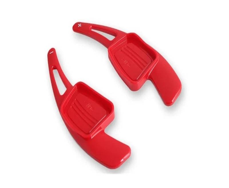 Paddel Shifter Für A3 Für A4L Für A5 Für A8 Für S3 Für S5 SQ5 Q7 R8 Für TT Für TTS Auto Lenkrad Hinterrad Schaltwippen Schaltausrüstung Halbautomatische Kupplung(Red) von YBCVEPQ