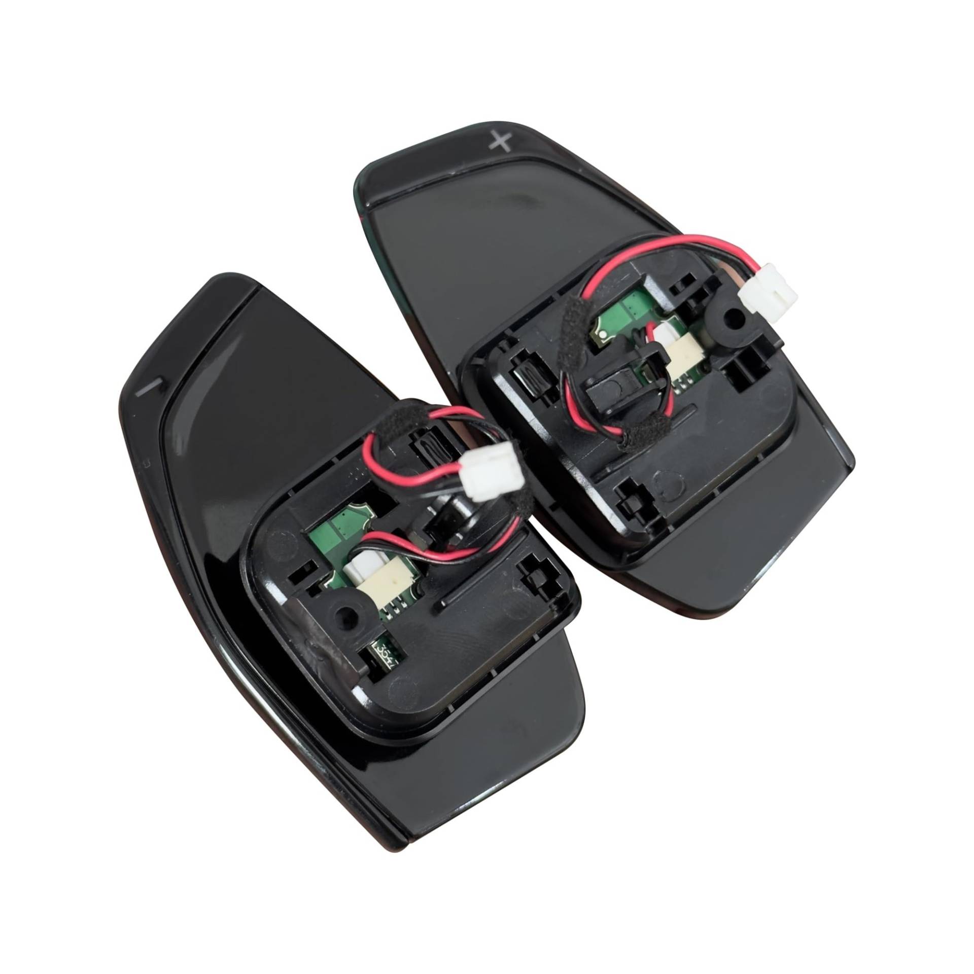 Paddel Shifter Für A4 Für B9 Für A3 Für 8Y Für S3 S4 Modelle Lenkrad Auto Schaltwippen Geeignet Auto Lenkrad Paddle Shifter Gangschaltung(A4 B9 black) von YBCVEPQ