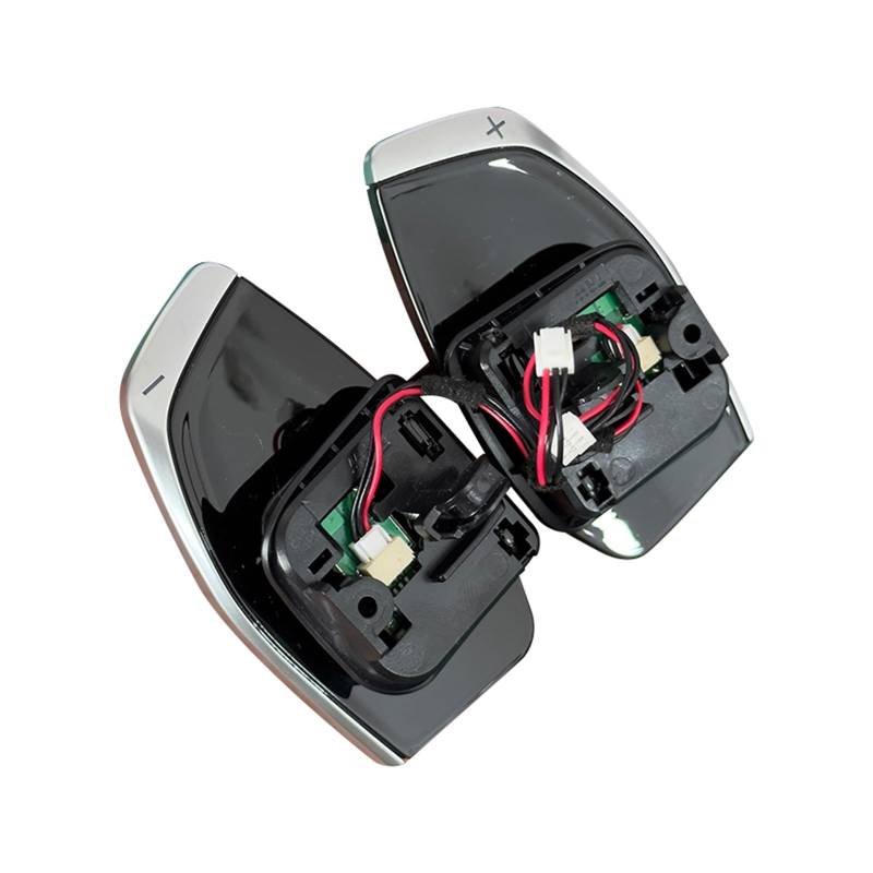 Paddel Shifter Für A4 Für B9 Für A3 Für 8Y Für S3 S4 Modelle Lenkrad Auto Schaltwippen Geeignet Auto Lenkrad Paddle Shifter Gangschaltung(A4 B9 silvery) von YBCVEPQ