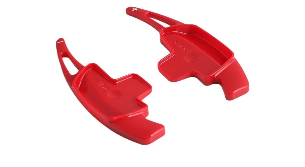 Paddel Shifter Für Benz A B C Für E-Klasse Für CLA Für CLS Für GLE Für GLB Auto Lenkrad Hinterrad Schaltwippen-Schaltausrüstung Halbautomatische Kupplung(Red) von YBCVEPQ