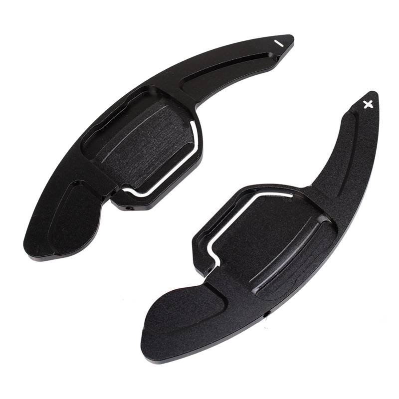 Paddel Shifter Für TT Für TTS Für MK2 Für 8J Für A5 Für S5 Für Coupe Für A4 B8 Für A3 8P S3 Q5 Für A8 R8 Sportback Quattro Sline Lenkradschaltpaddel(Black) von YBCVEPQ