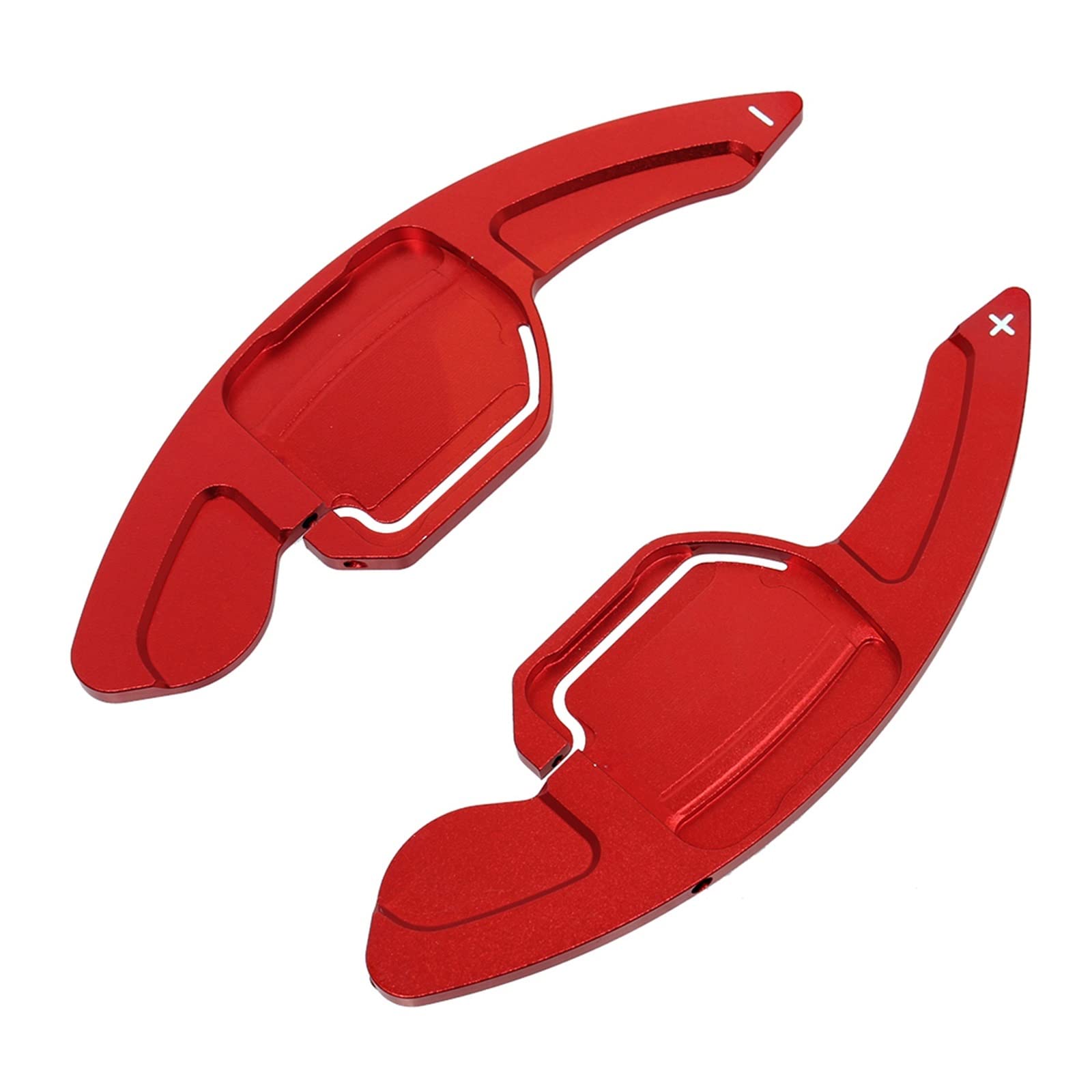 Paddel Shifter Für TT Für TTS Für MK2 Für 8J Für A5 Für S5 Für Coupe Für A4 B8 Für A3 8P S3 Q5 Für A8 R8 Sportback Quattro Sline Lenkradschaltpaddel(Red) von YBCVEPQ