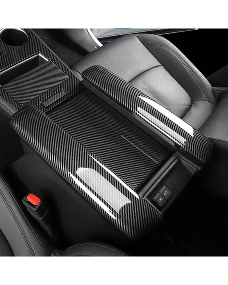 Verkleidung der Konsolenverkleidung Für Sienna 2021 2022 2023 Auto Styling Center Konsole Sitz Armlehne Box Panel Trim Abckungen Coration Innen(B) von YBCVEPQ