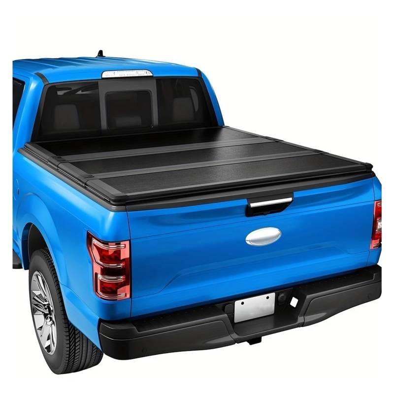 YBDFCBF 6,5 FT 3-Fach FRP Hartbett-Tonneau-Abdeckung kompatibel for Dodge Ram 1500 for 2500 for 3500 2003–2024 von YBDFCBF