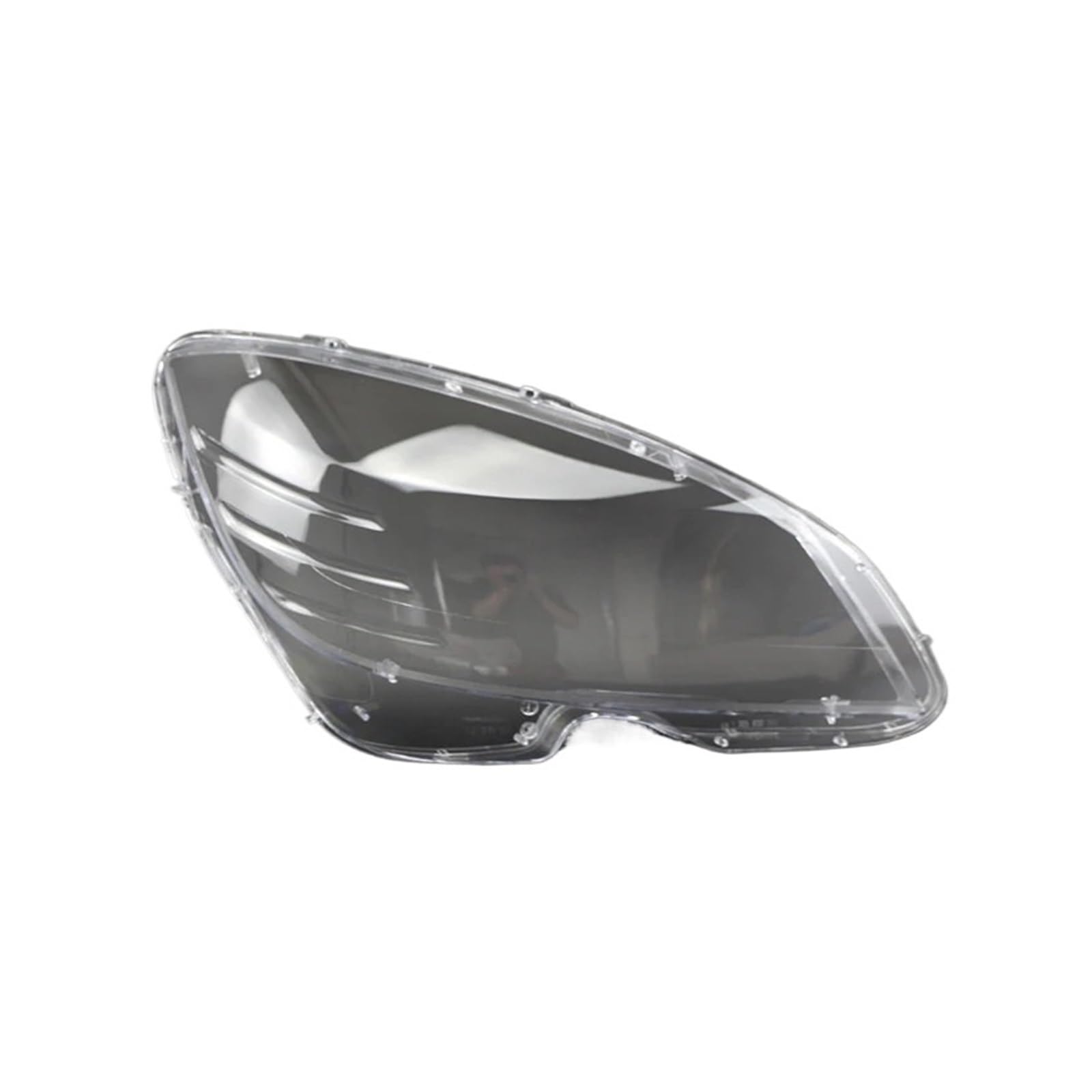 YBDFCBF Auto Front Scheinwerfer Abdeckung Auto Scheinwerfer Lampcover for Mercedes Benz C-Klasse W204 2007-2010 Kopf Lampe Abdeckungen Glas Objektiv Shell Cap(Right) von YBDFCBF