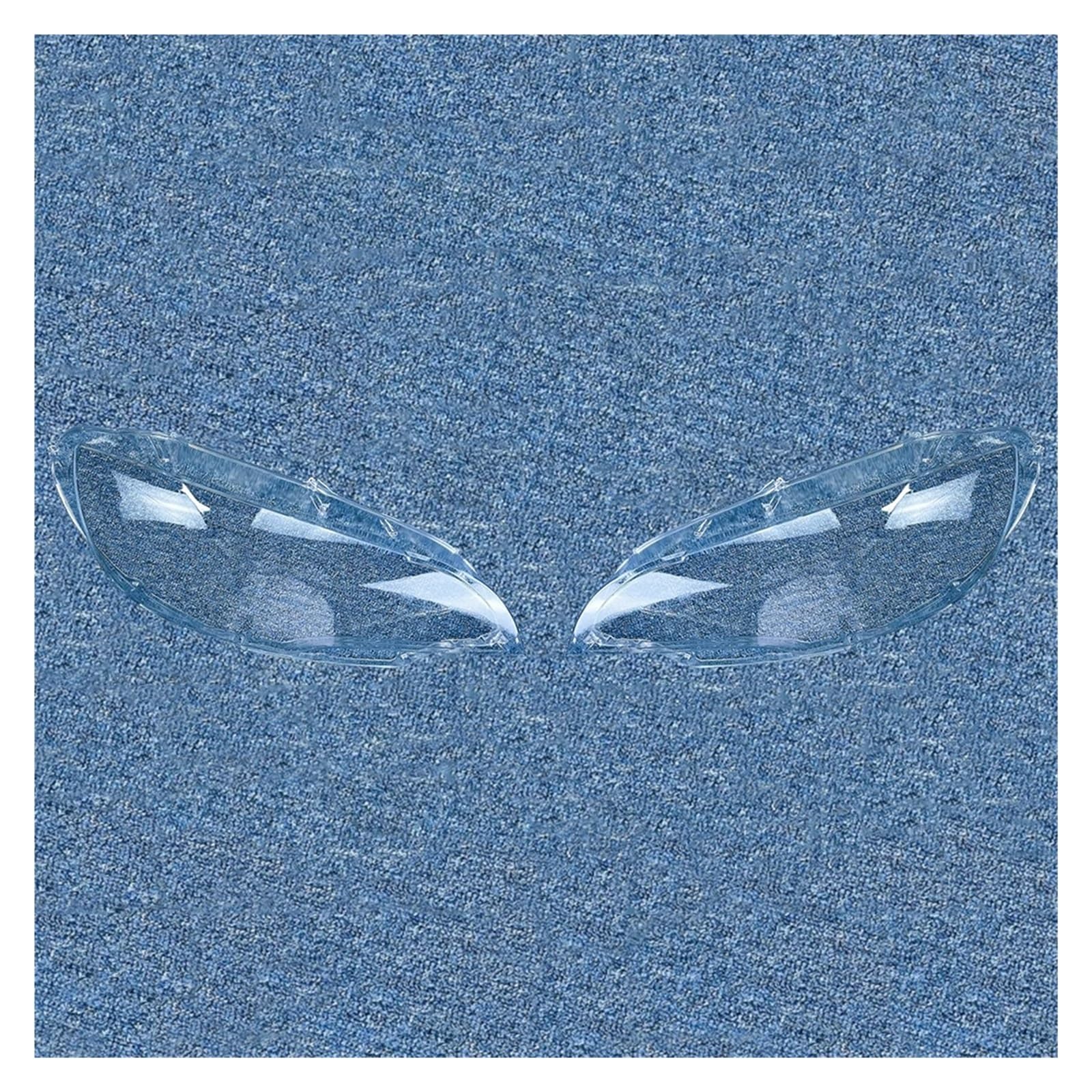 YBDFCBF Auto Frontscheinwerfer Glas Scheinwerfer Transparent Lampenschirm Lampe Shell Objektiv Abdeckung Kompatibel for BMW X6 E71 2008 2009 2010 2011 2012 2013 2014(High A Pair) von YBDFCBF