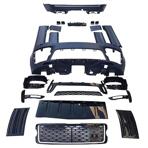 YBDFCBF Bodykit kompatibel for Range Rover Vogue SVO Bodykit kompatibel for Land Rover Range Rover Vogue 2018-2022 Facelift Bodykit(Long Wheel Base) von YBDFCBF