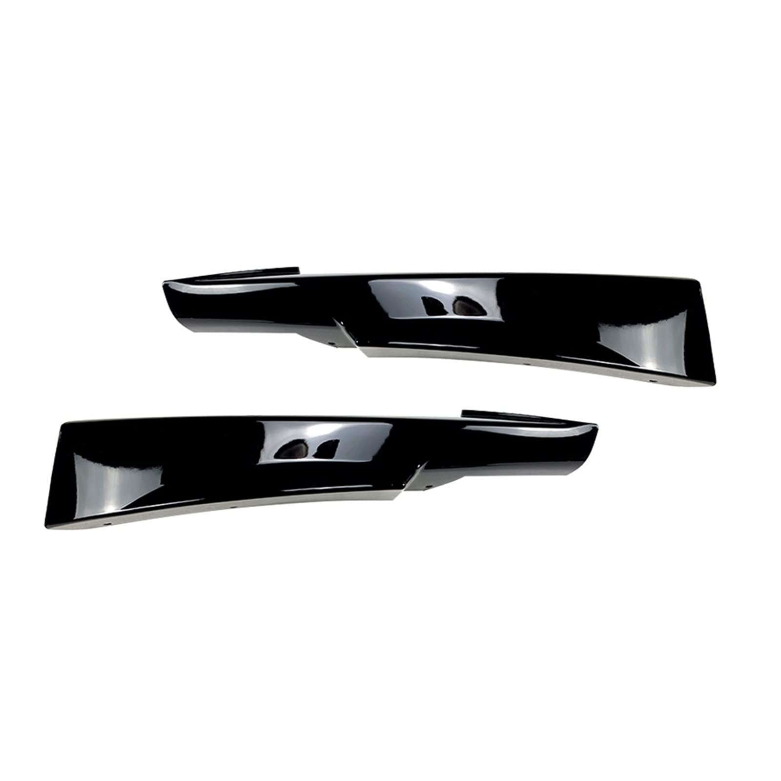 YBDFCBF Frontstoßstangenlippen-Splitter kompatibel for BMW 3er E90 320i 330i 316d 320d M-Tech LCI 2009–2012 Body Kit Splitter Sport Exterieur Tuning(Gloss Black) von YBDFCBF