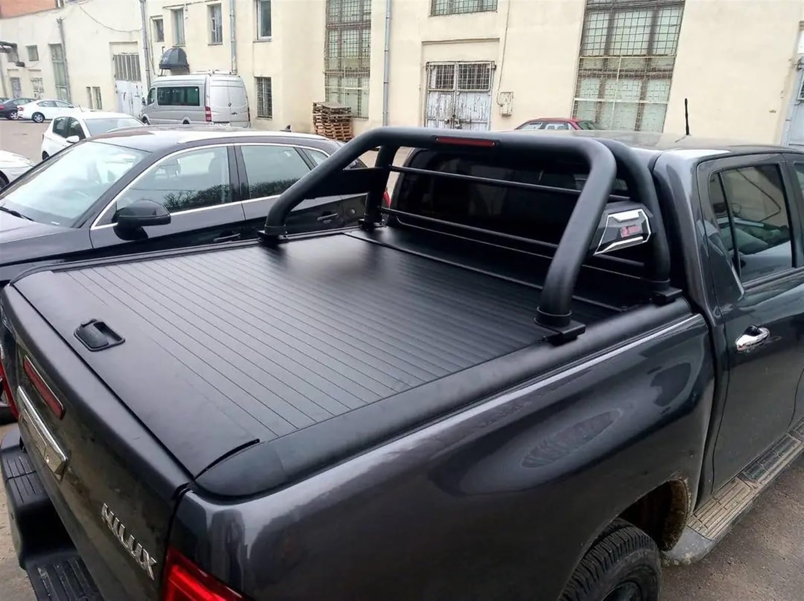 YBDFCBF Harte Laderaumabdeckung aus Aluminiumlegierung, kompatibel mit Honda Ridgeline Hilux Revo Isuzu 2014–2025. Einziehbare Bettabdeckung mit Schloss-Zubehörabdeckungen(Combination Lock Version) von YBDFCBF