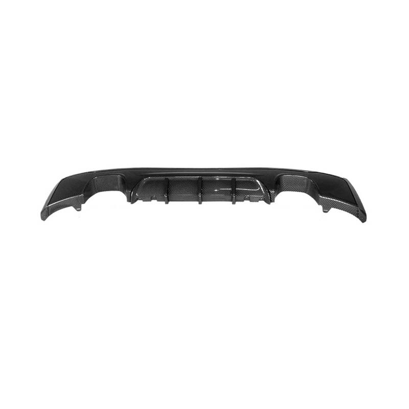 YBDFCBF Karbonfaser-M-Sport-M-Tech-Heckdiffusor-Stoßstangen-Karosseriesatz, kompatibel for BMW 2er F22 F23 2014–2020, glänzendes Schwarz(Carbon 4 Out) von YBDFCBF