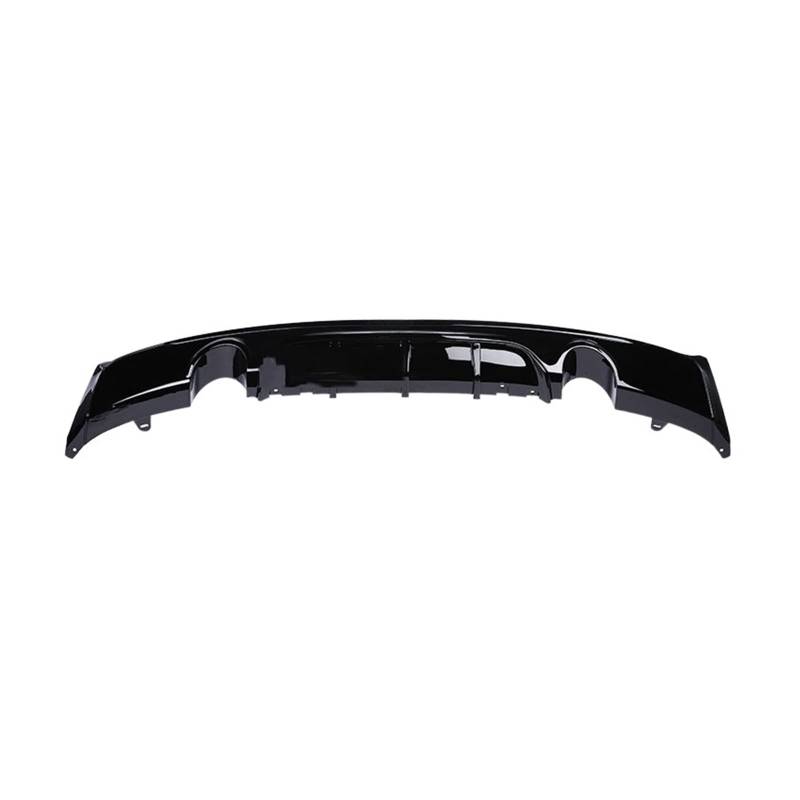 YBDFCBF Karbonfaser-M-Sport-M-Tech-Heckdiffusor-Stoßstangen-Karosseriesatz, kompatibel for BMW 2er F22 F23 2014–2020, glänzendes Schwarz(Double-Single Out) von YBDFCBF