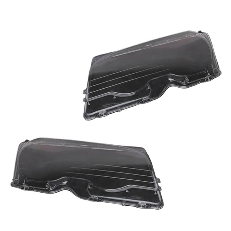 YBDFCBF Kompatibel for BMW E46 2-Türer M3 1998–2001, Auto-Scheinwerfer, klare Linse, Scheinwerfer, klare Abdeckung, Coupe, Cabrio, Auto-Zubehör(Left and Right 2 Pcs) von YBDFCBF