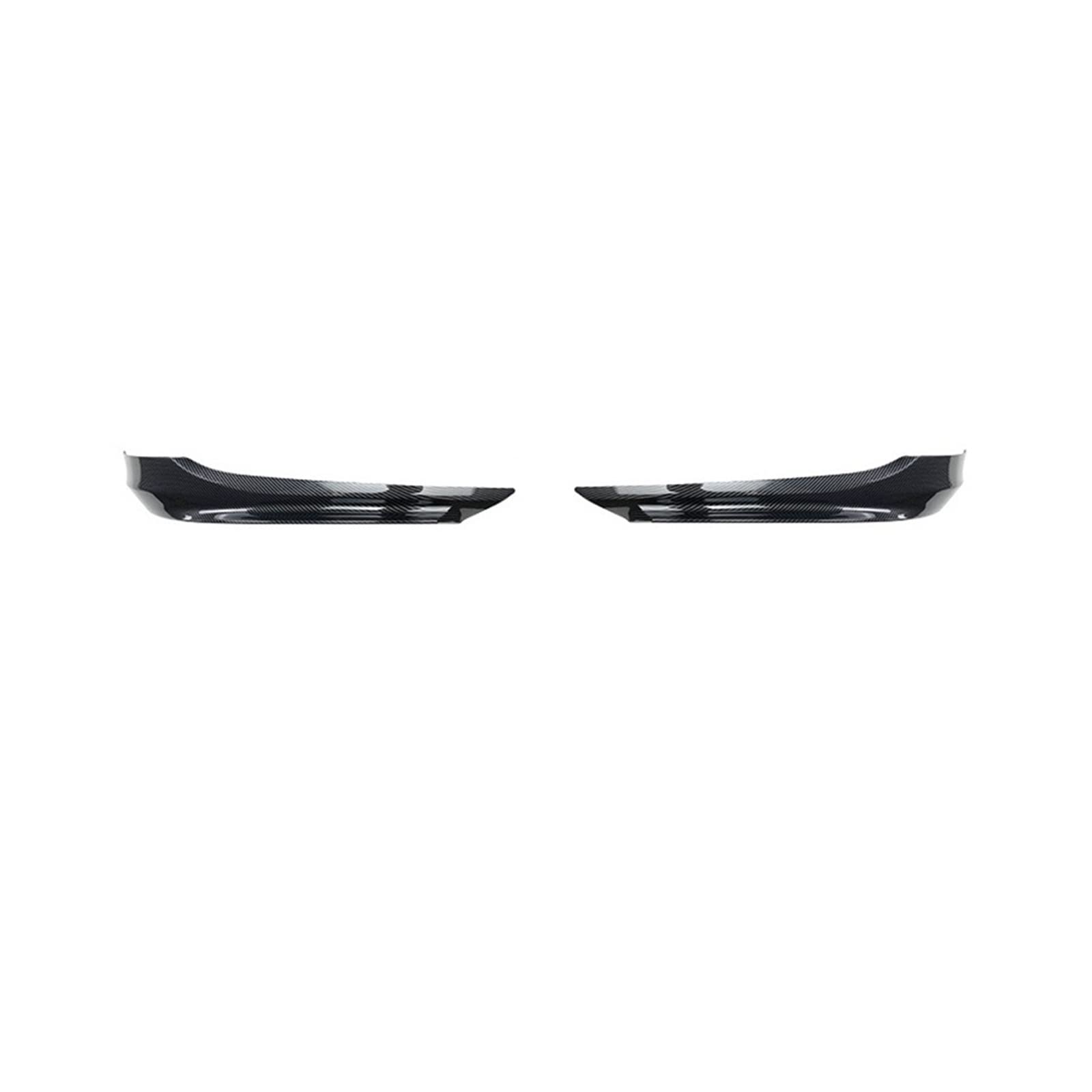 YBDFCBF Kompatibel for BMW E90 E91 LCI 5 Stück Maxton Style FRONTSTOßSTANGE Splitter Lip Spoiler 3 Serie 320i 318i 320d 2009–2012 Facelift Tuning(Carbon Look 2PCS) von YBDFCBF