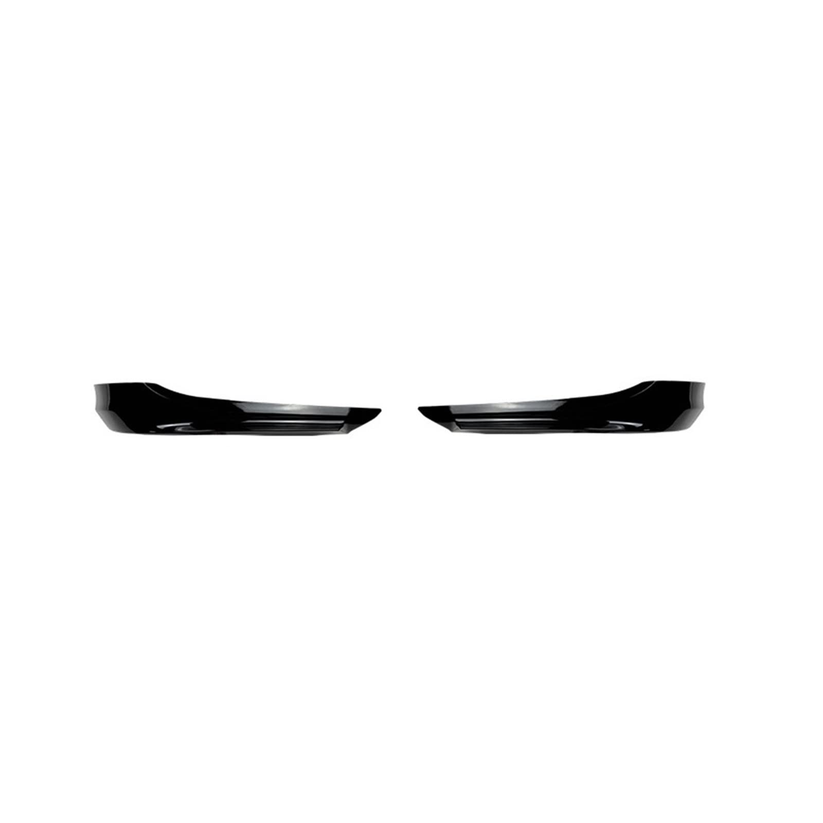 YBDFCBF Kompatibel for BMW E90 E91 LCI 5 Stück Maxton Style FRONTSTOßSTANGE Splitter Lip Spoiler 3 Serie 320i 318i 320d 2009–2012 Facelift Tuning(Gloss Black 2PCS) von YBDFCBF