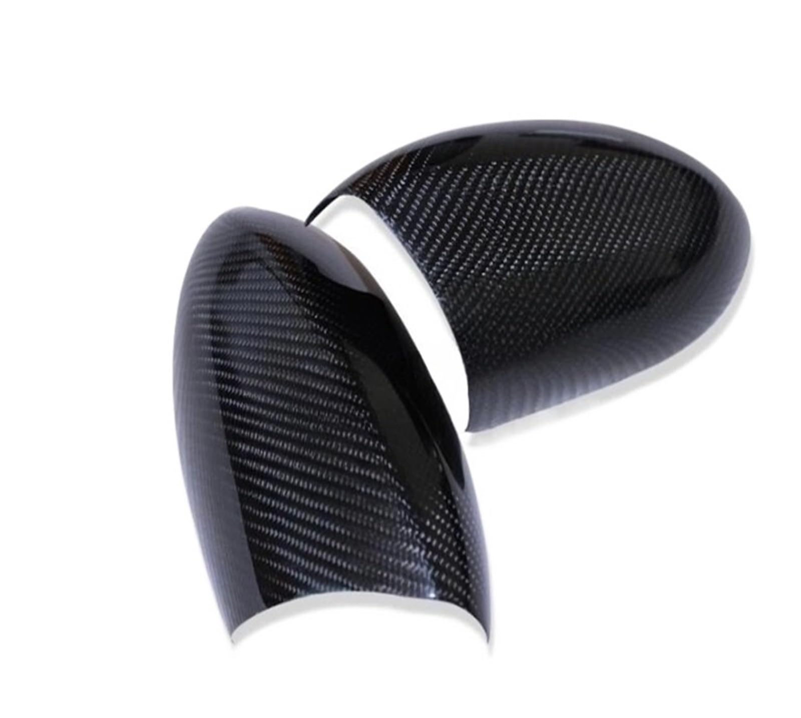 YBDFCBF Kompatibel for BMW E90 E92 E93 M3 E82 1M 2008-2013 Real Carbon Fiber Rückspiegel Abdeckung Seite Spiegel Kappen Auto-Styling von YBDFCBF