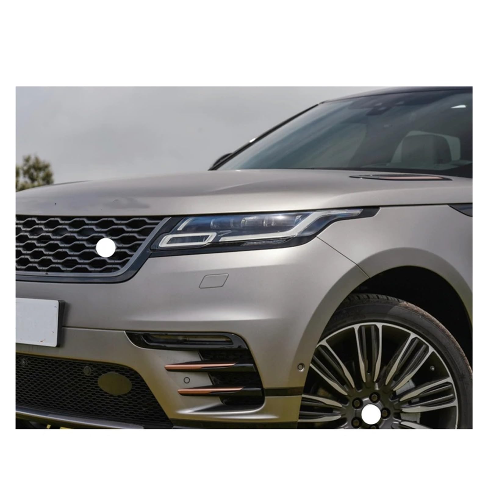 YBDFCBF Kompatibel for Land Rover Range Rover Velar 2017 2018 2019 2020 Scheinwerfer Shell Lampe Schatten Transparente Abdeckung Scheinwerfer Glas Scheinwerfer Abdeckung(Left and right) von YBDFCBF