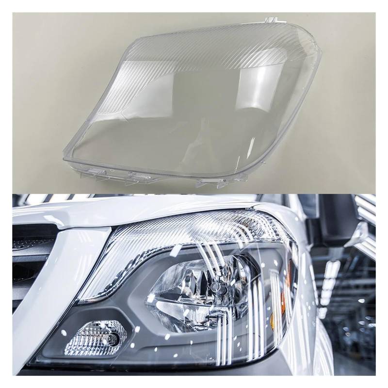 YBDFCBF Kompatibel for Mercedes-Benz Sprinter 2016 2017 2018 Scheinwerfer transparente Abdeckung Scheinwerferschale Lampenschirmgehäuse ersetzen Originallinse(Left) von YBDFCBF