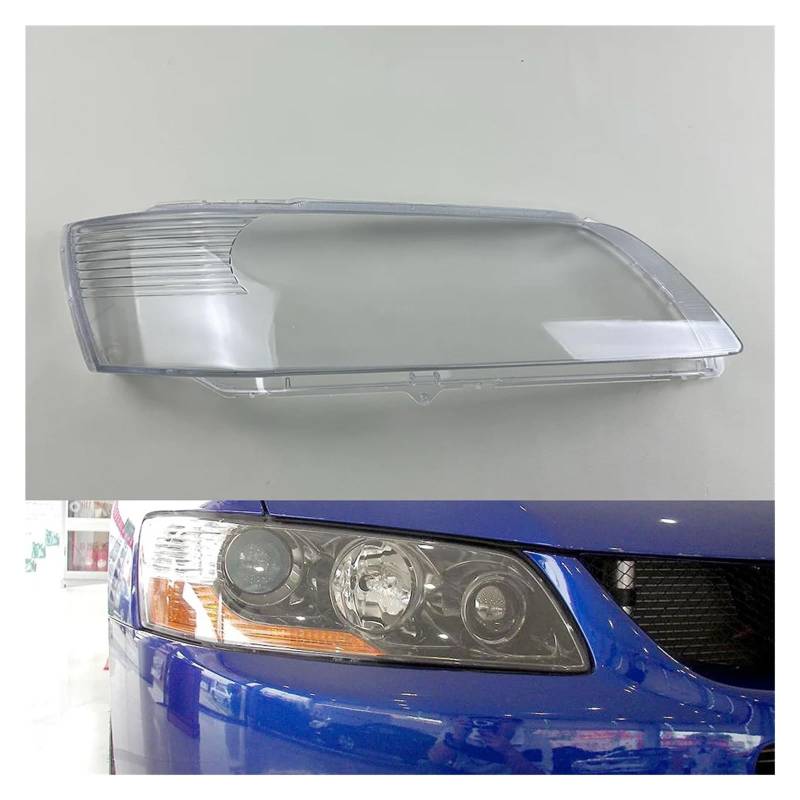 YBDFCBF Kompatibel for Mitsubishi Lancer Evolution IX CT9A 2005 2006 2007 Lampenschirm Scheinwerfer Shell Scheinwerfer Lampenabdeckung Transparente Schattenlinse(Right) von YBDFCBF